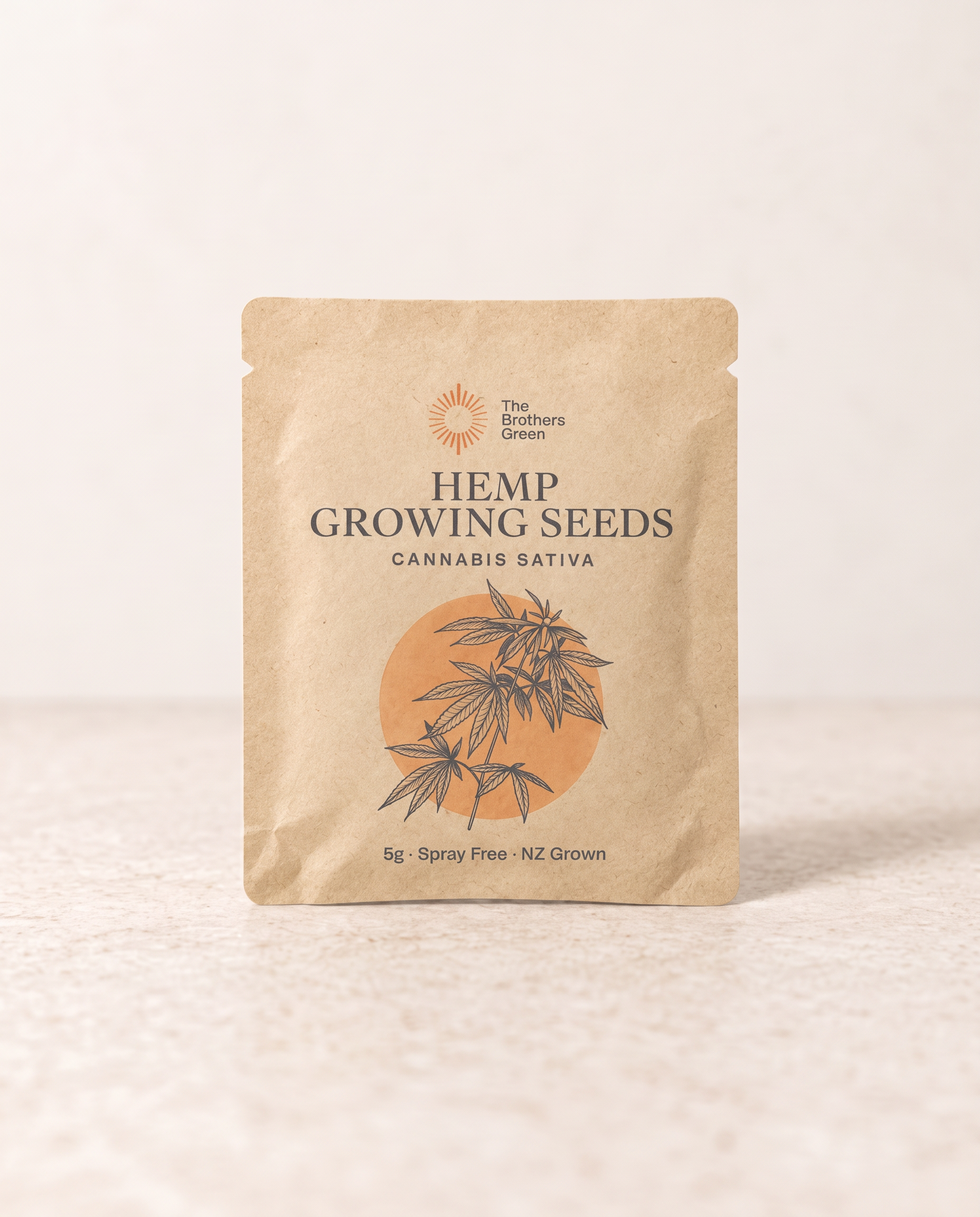 The Brothers Green Hemp Seed Packaging