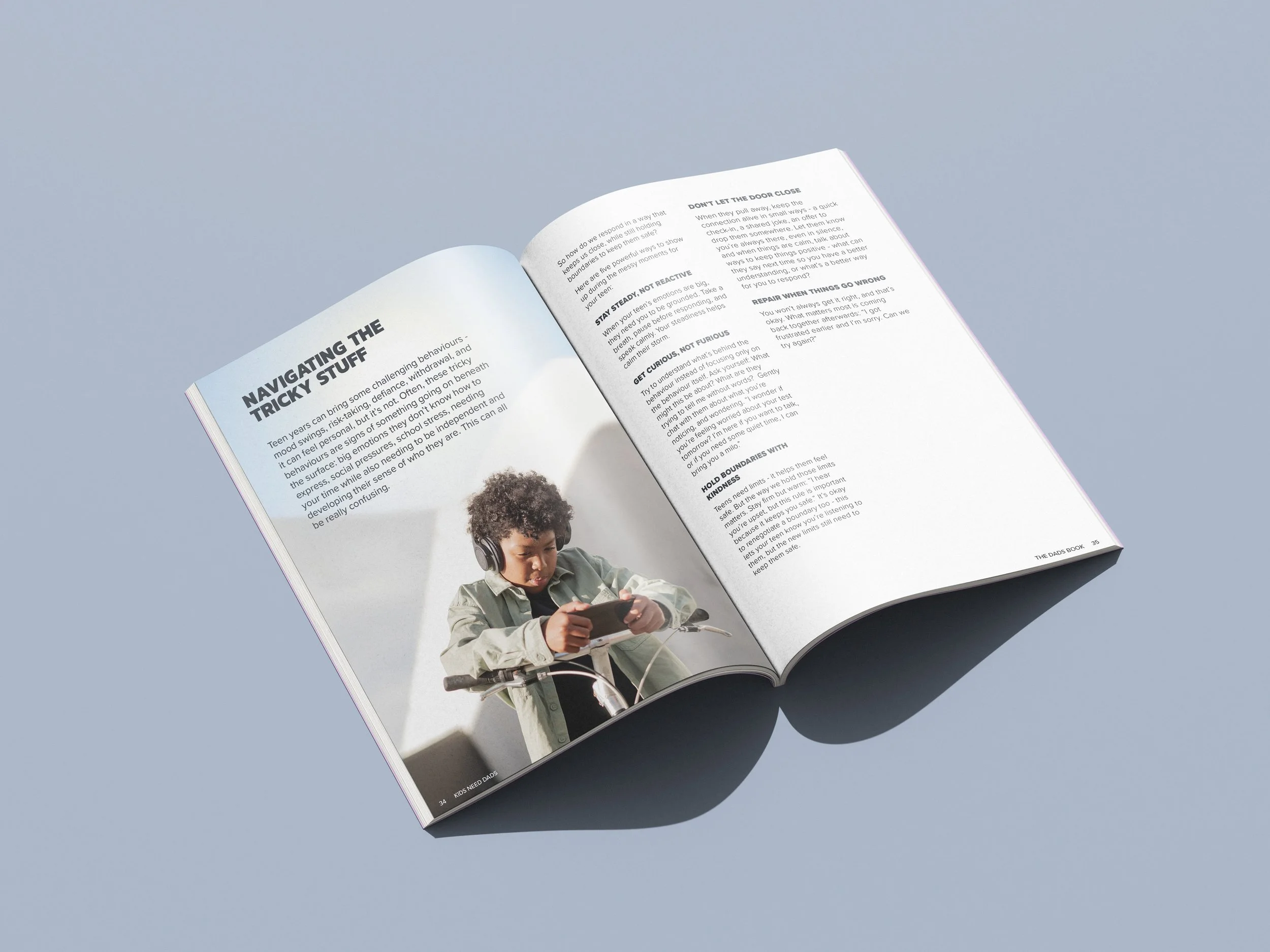 Kids Need Dads Dads Book and Branding