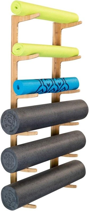 Stylish Yoga Mat Storage Solution