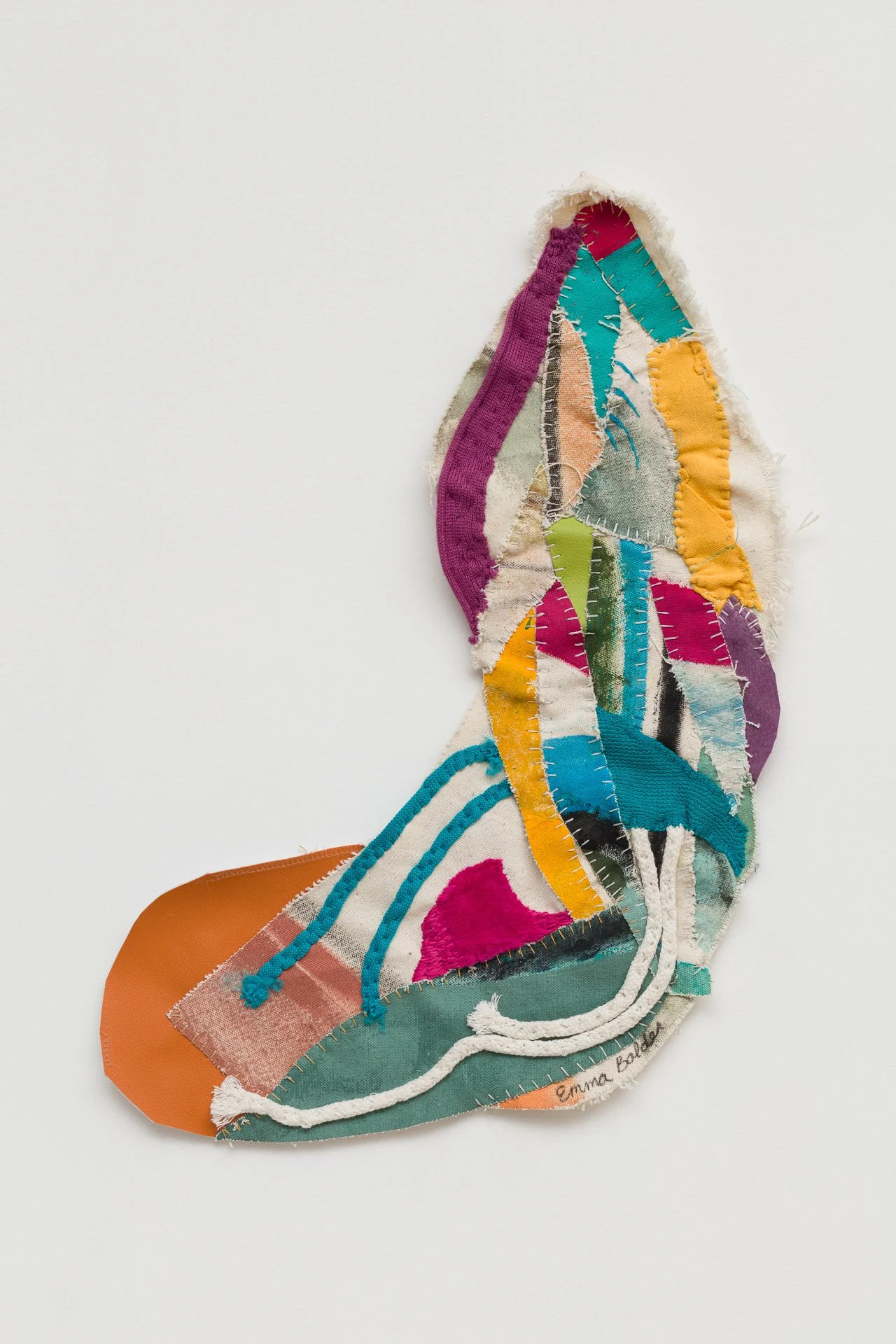 pinglet emma balder colorado artist quilted painting contemporary art abstract embroidery fabric textiles