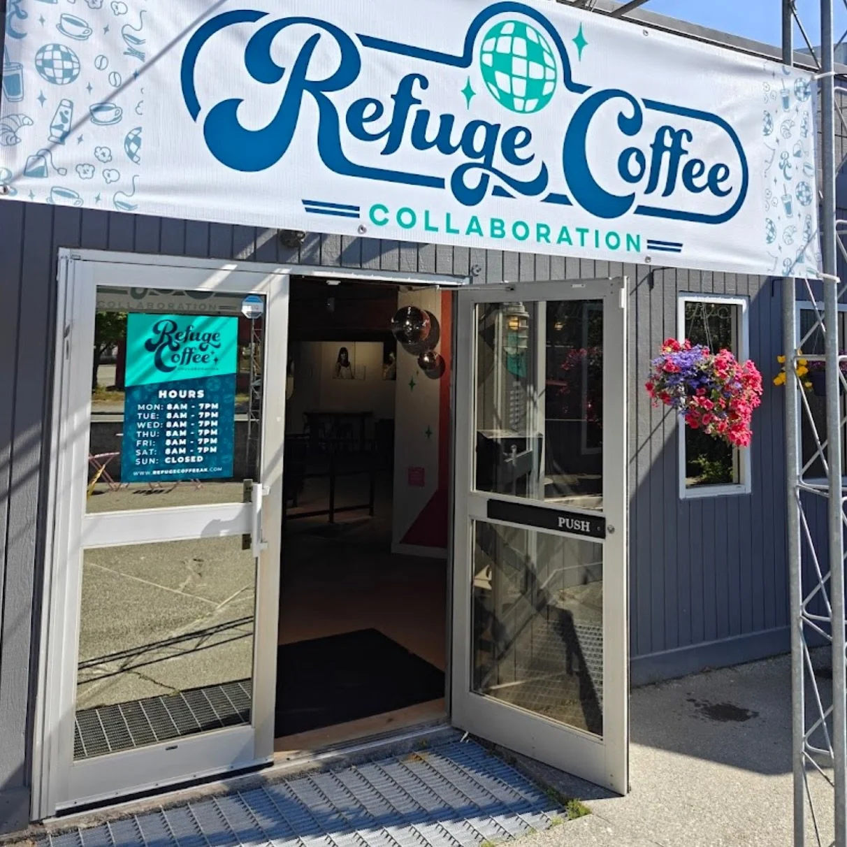 Happy Monday, Anchorage! Start your week off with a much deserved stop at Refuge Coffee. We love being a small part of your week and being able to connect with you ☕️❤️ Stop by and say hi between 8 AM and 7 PM.