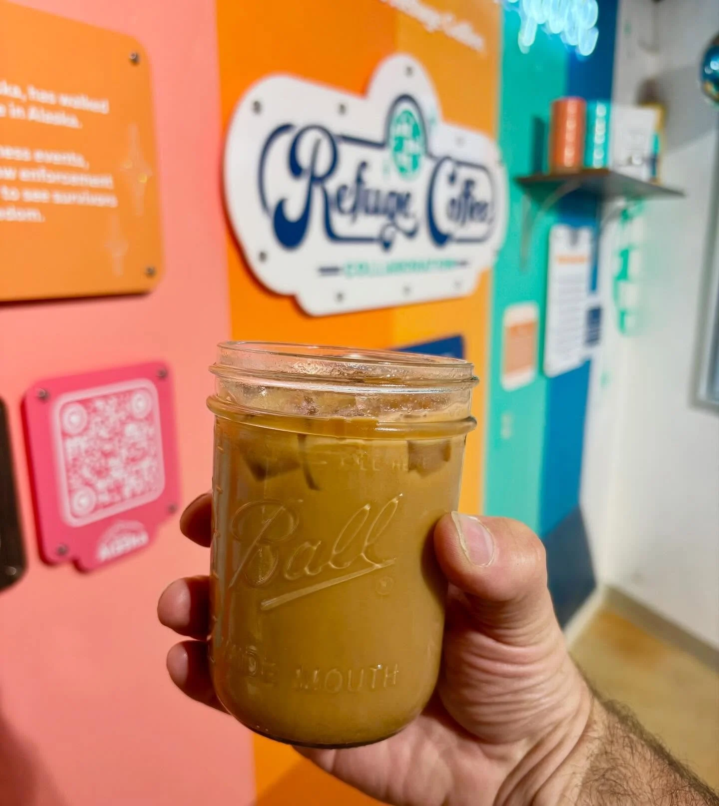 An iced pumpkin spice dirty chai? This drink gives you all of the fall vibes! Swing by today and grab one. We are open until 7pm.