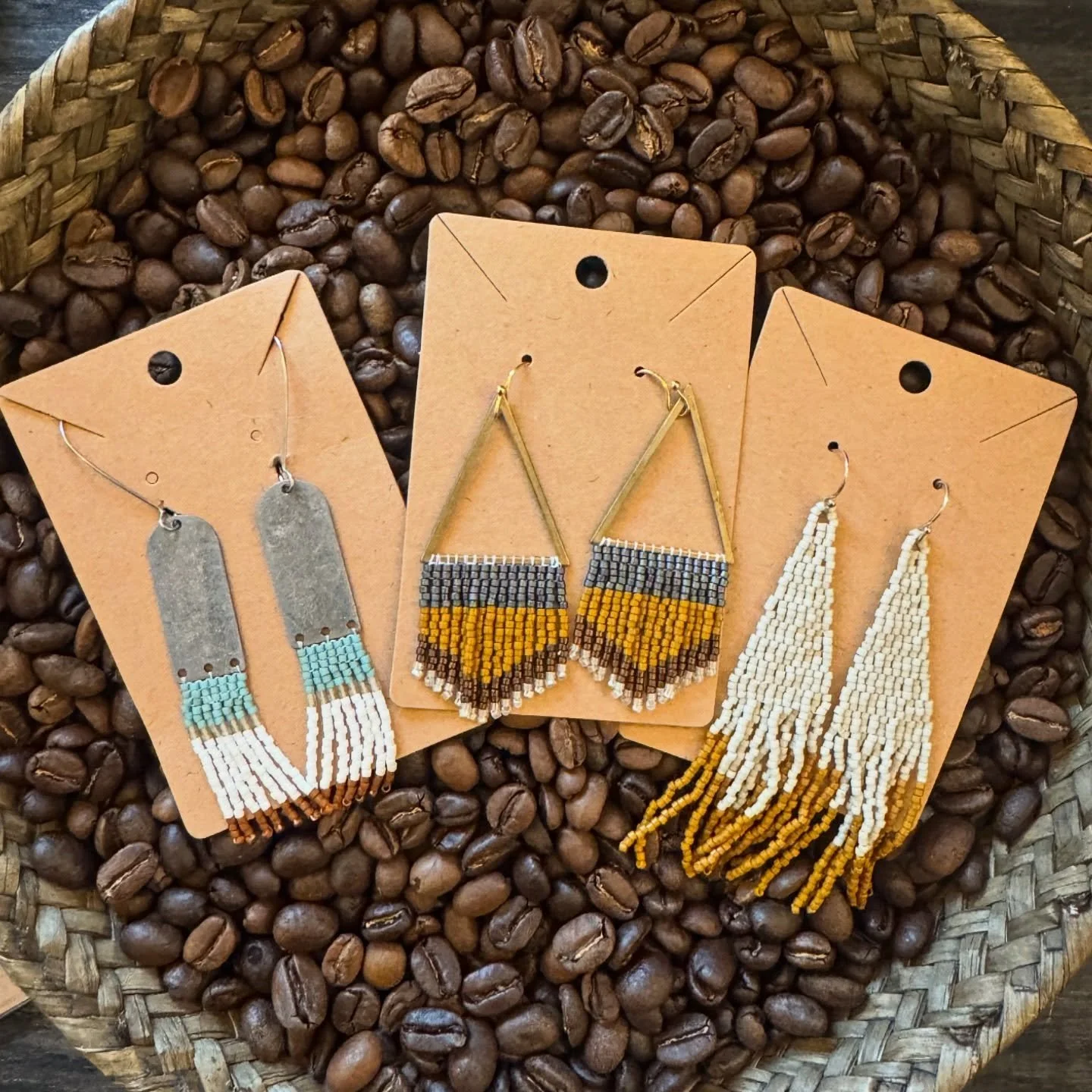 If you&rsquo;re wondering, &ldquo;do I need more earrings?&rdquo; the answer is probably &ldquo;yes&rdquo;. You can never have too many! These handmade beaded earrings are from Tara Wood with Beloved Daughter. You can find them in our little boutique