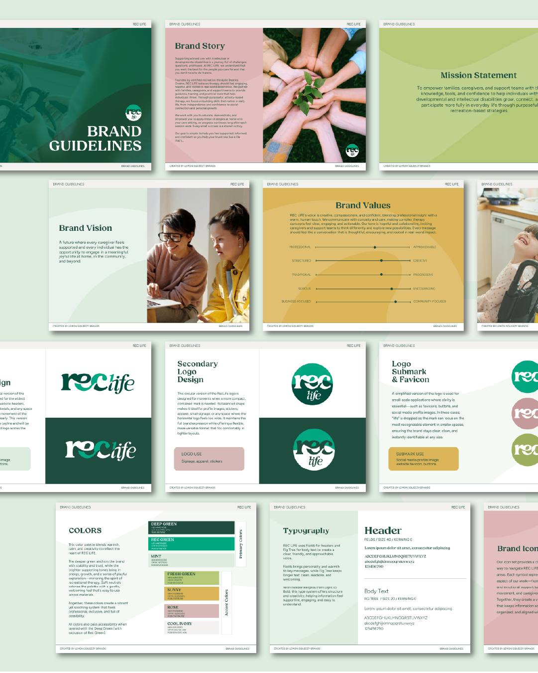 Rec Life
Branding & Squarespace Website Design