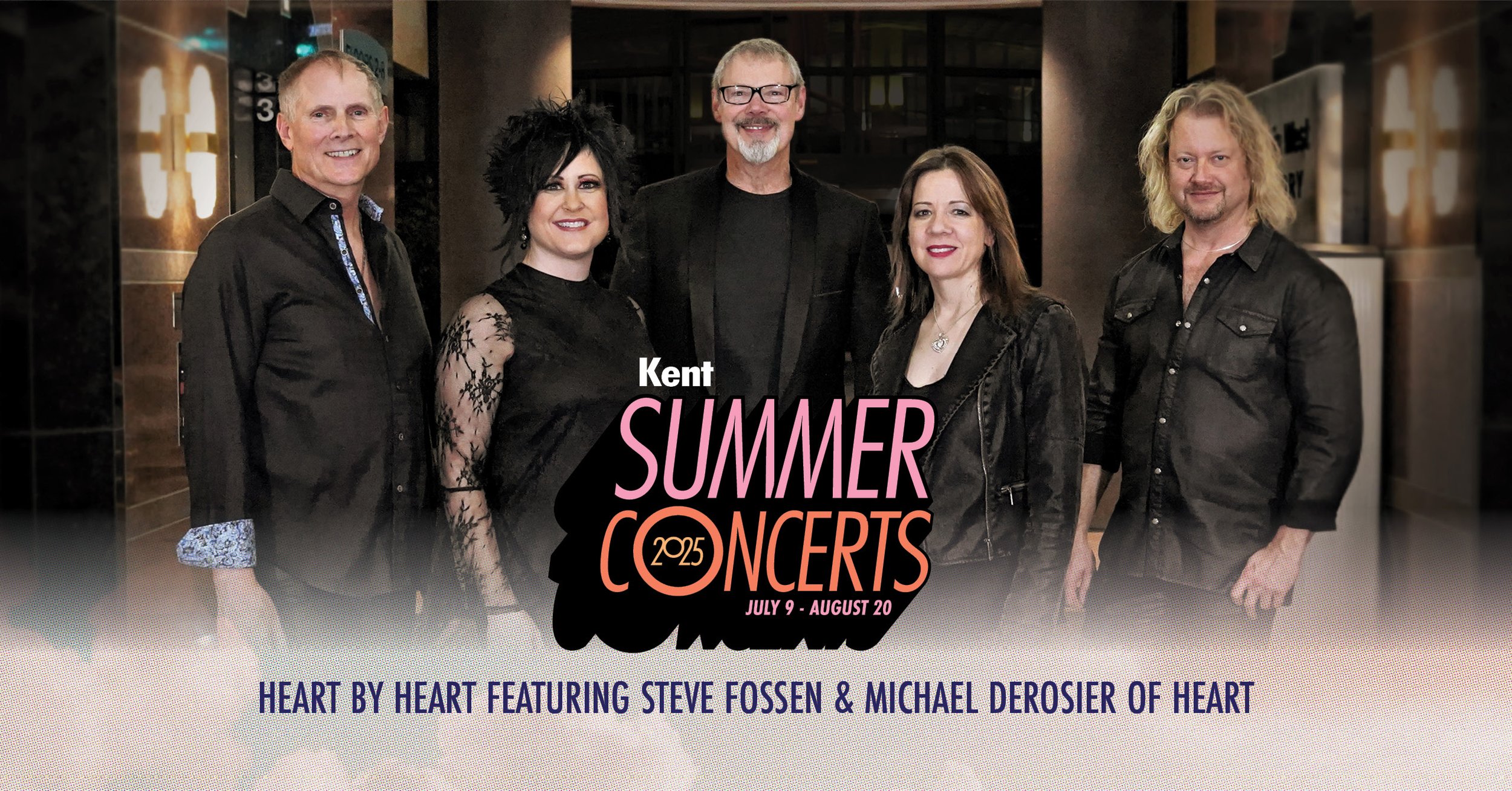 Thursday’s Music in the Meadow - Heart By Heart featuring Steve Fossen & Michael Derosier of Heart