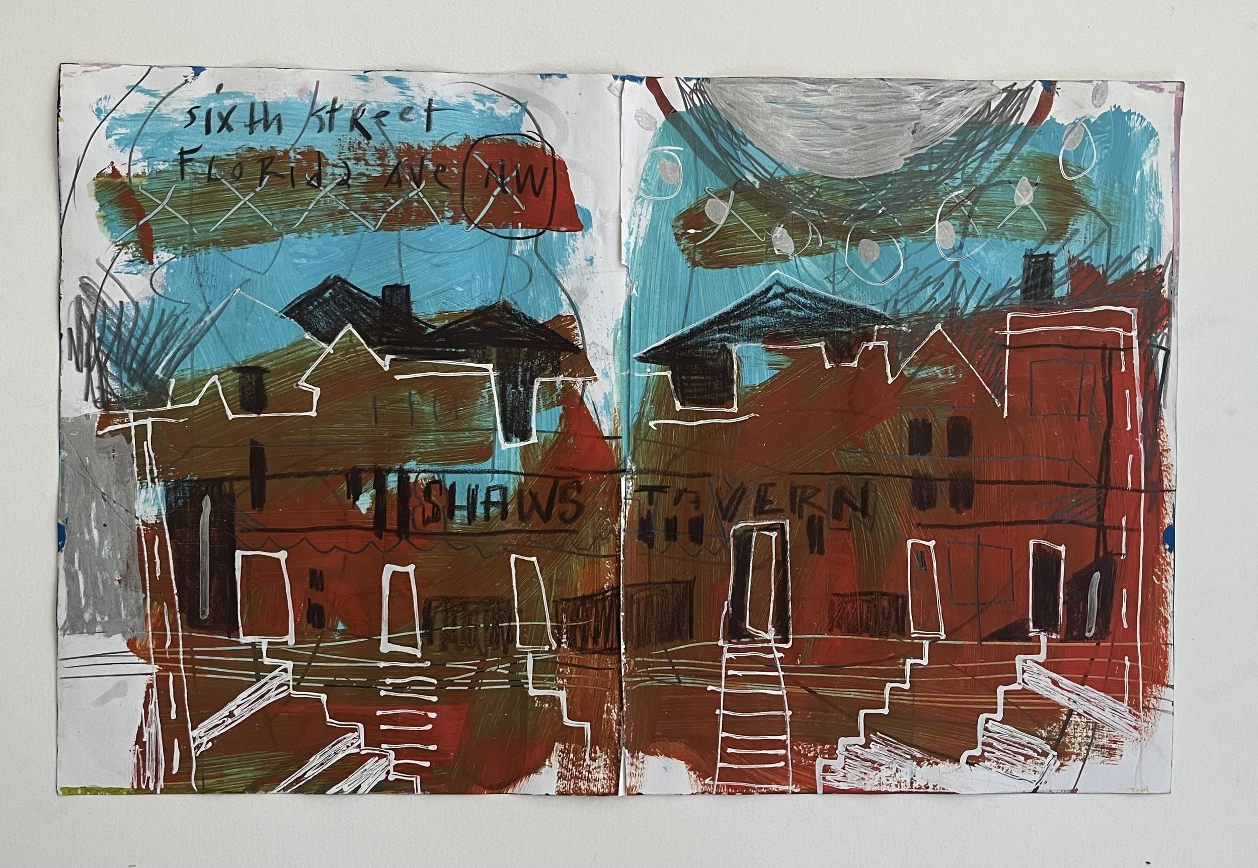 Sketchbook Page DC Landscape