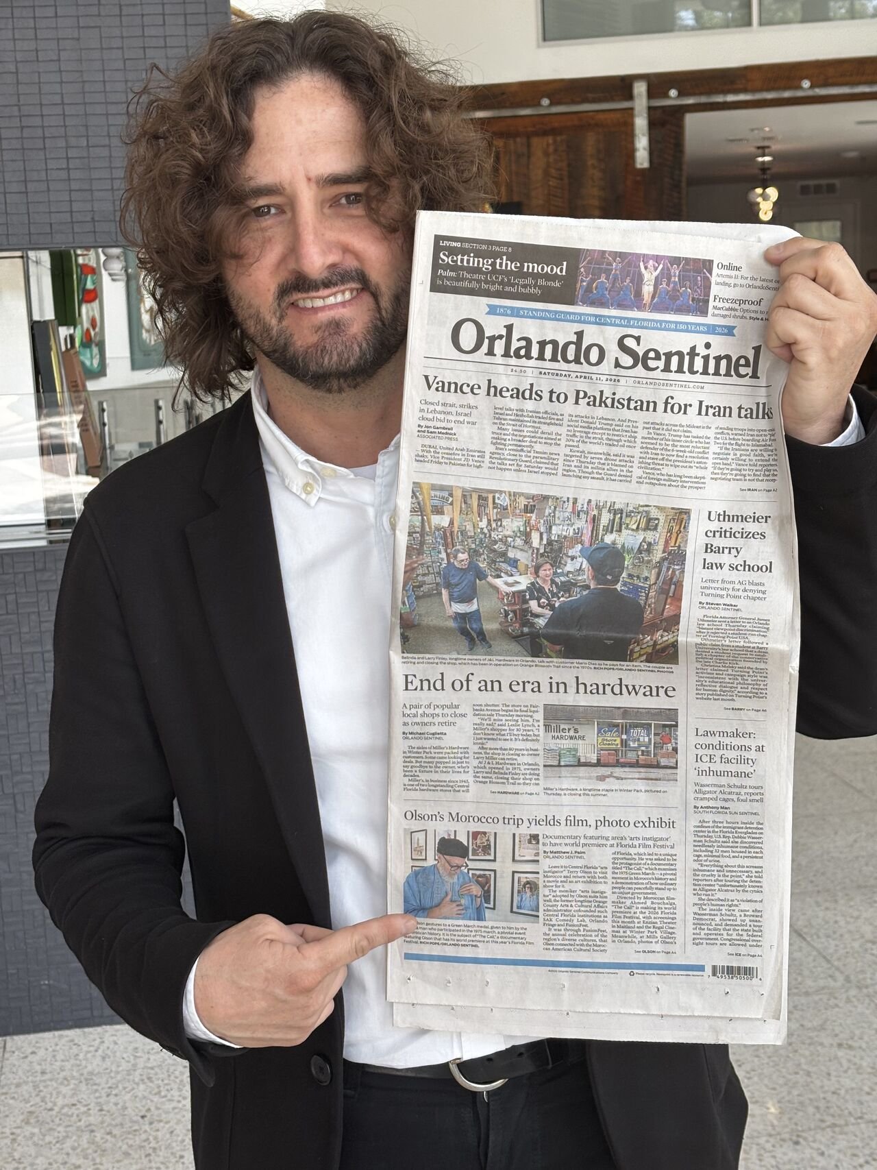 Orlando Sentinel Features Terry Olson: Exotic Landscapes Of Morocco!