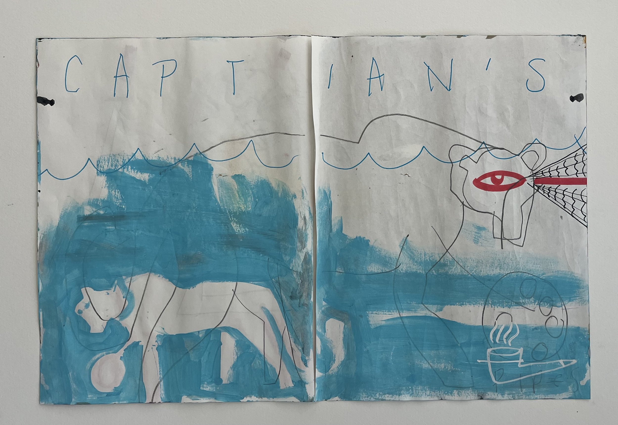 Sketchbook Page Captains Call