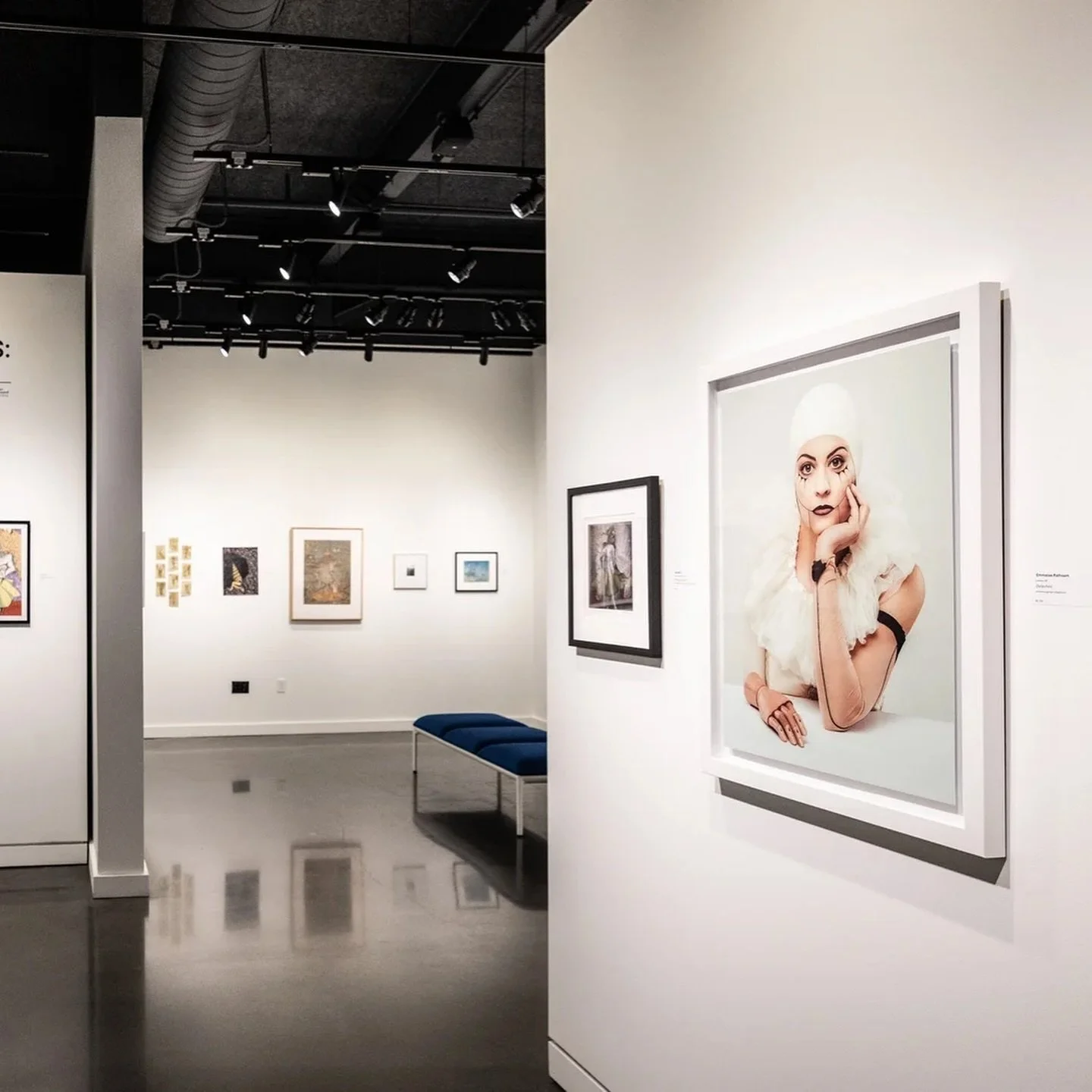 Impressions &amp; Exposures: The Hand Magazine Exhibit opened last week at the Spiva Center for the Arts in Joplin, Missouri. 53 artists were represented from 23 states. My self-portrait, Detached, was published in the magazine earlier this year. Wha