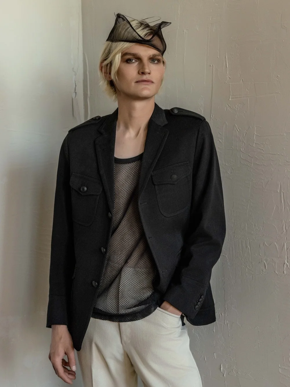 @heykaleb was a dream to work with. Kaleb brought the best energy to set and had the perfect look for this custom hat designed by the very talented, @aminahood.

Thank you to @wildmanvintage and @whatwouldtomforddo for providing the clothing for this