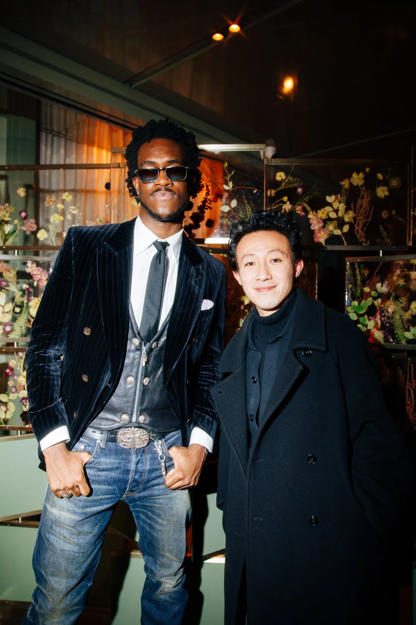 Wisdom Kaye and Robert Wun