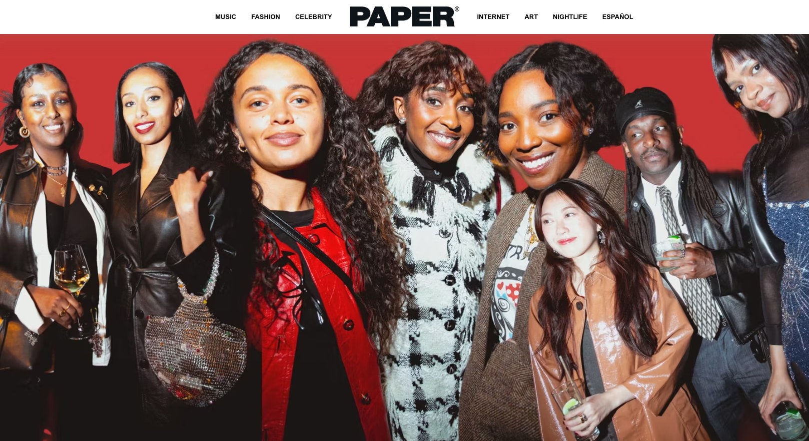 PAPER x Ayo Edebiri Cover Release Dinner