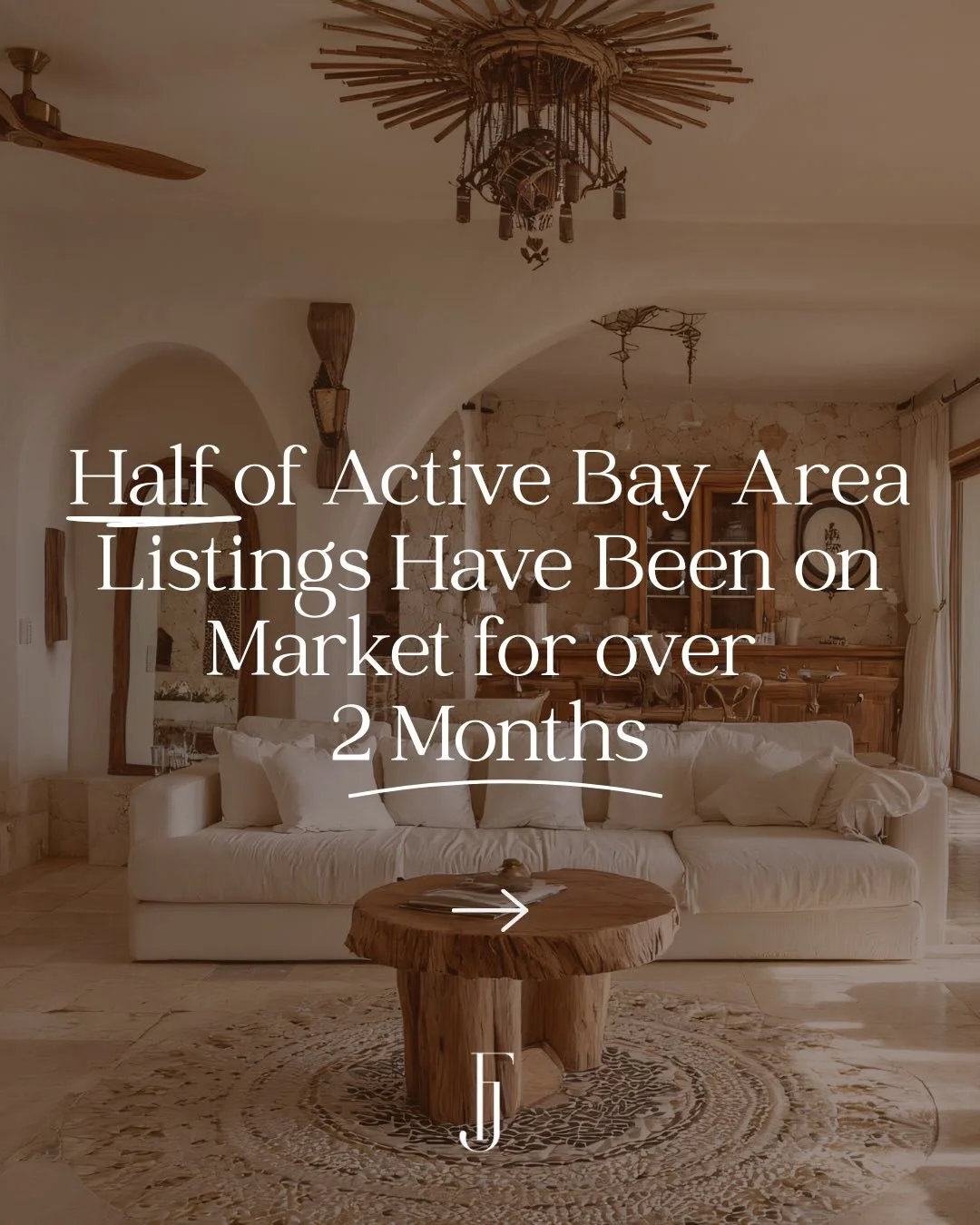 📈Days on Market are rising all across the Bay Area (and the country), and for buyers continuing to look, that matters.

More than half of active listings have been sitting for 60+ days, often due to early overpricing rather than flaws in the home it