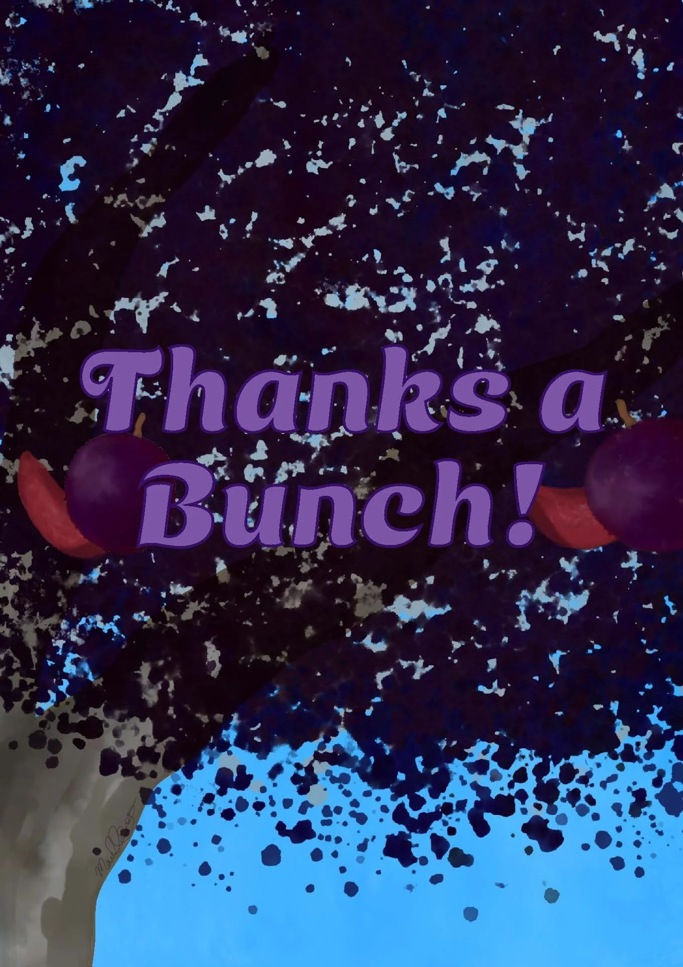 "Thanks A Bunch" - Plum edition
(Digital media)