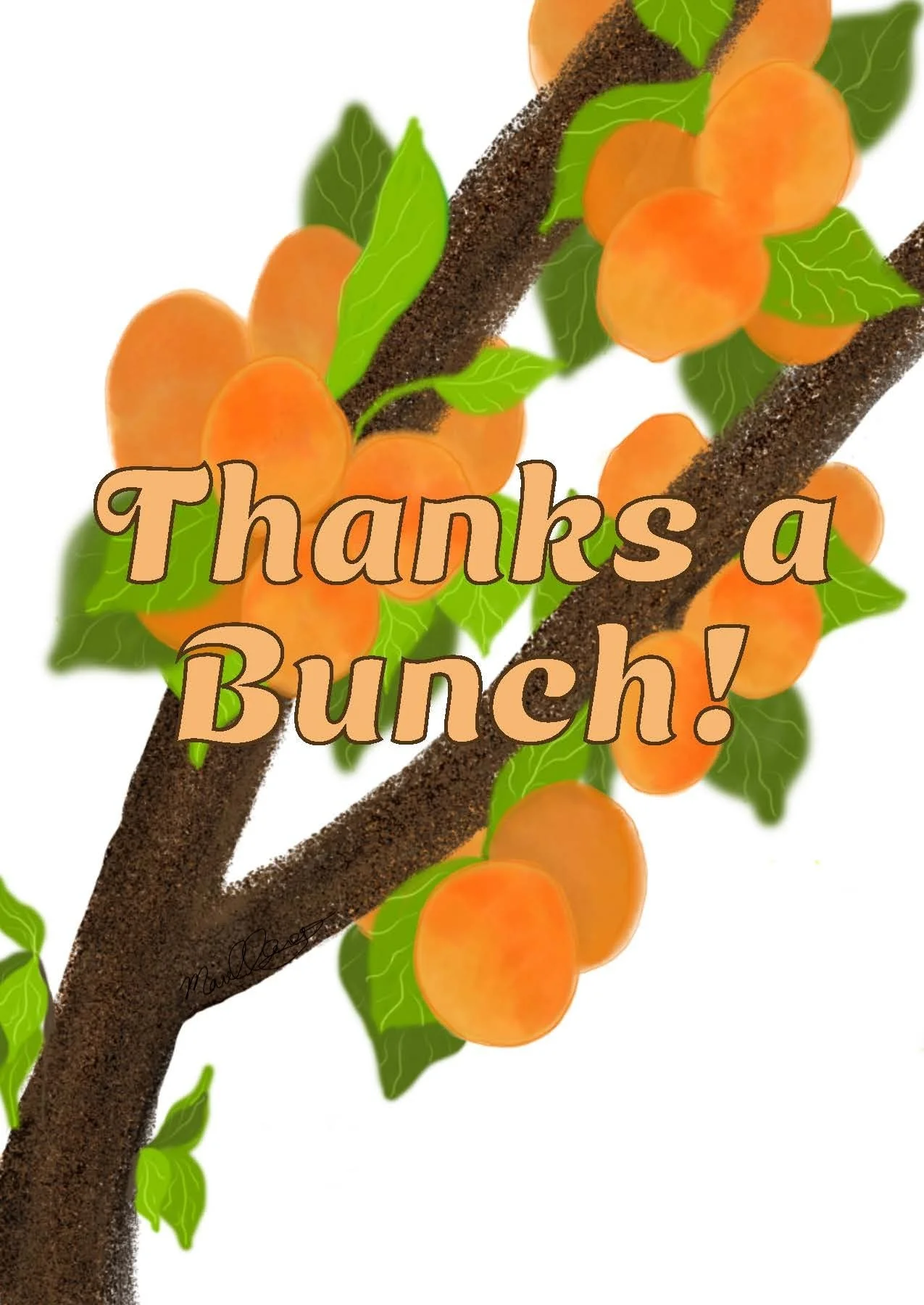 "Thanks A Bunch" - Apricot edition
(Digital media)