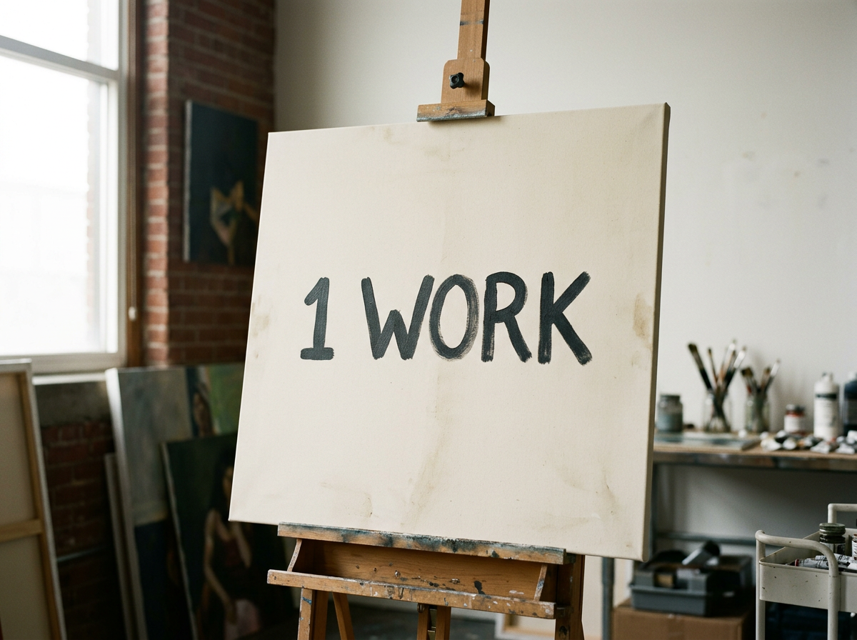 SMALL WORKS OPEN SHOW REGISTRATION FEE - 1 WORK