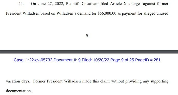 Allegations within the Complaint 