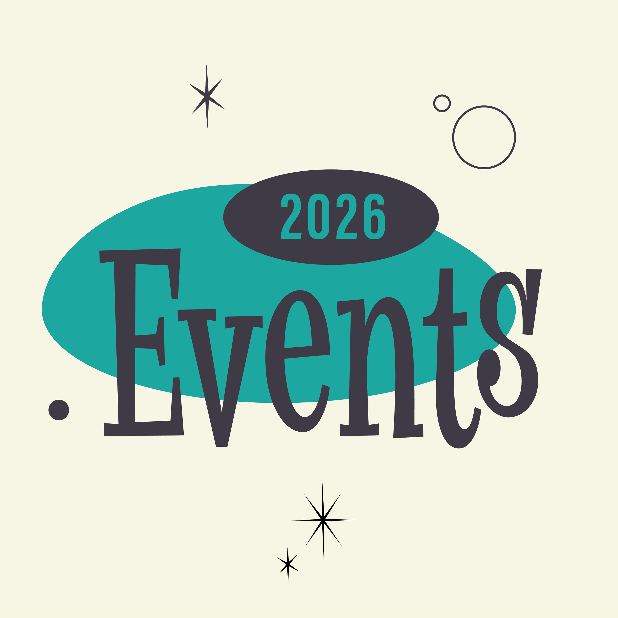 My 2026 Event Schedule…So Far