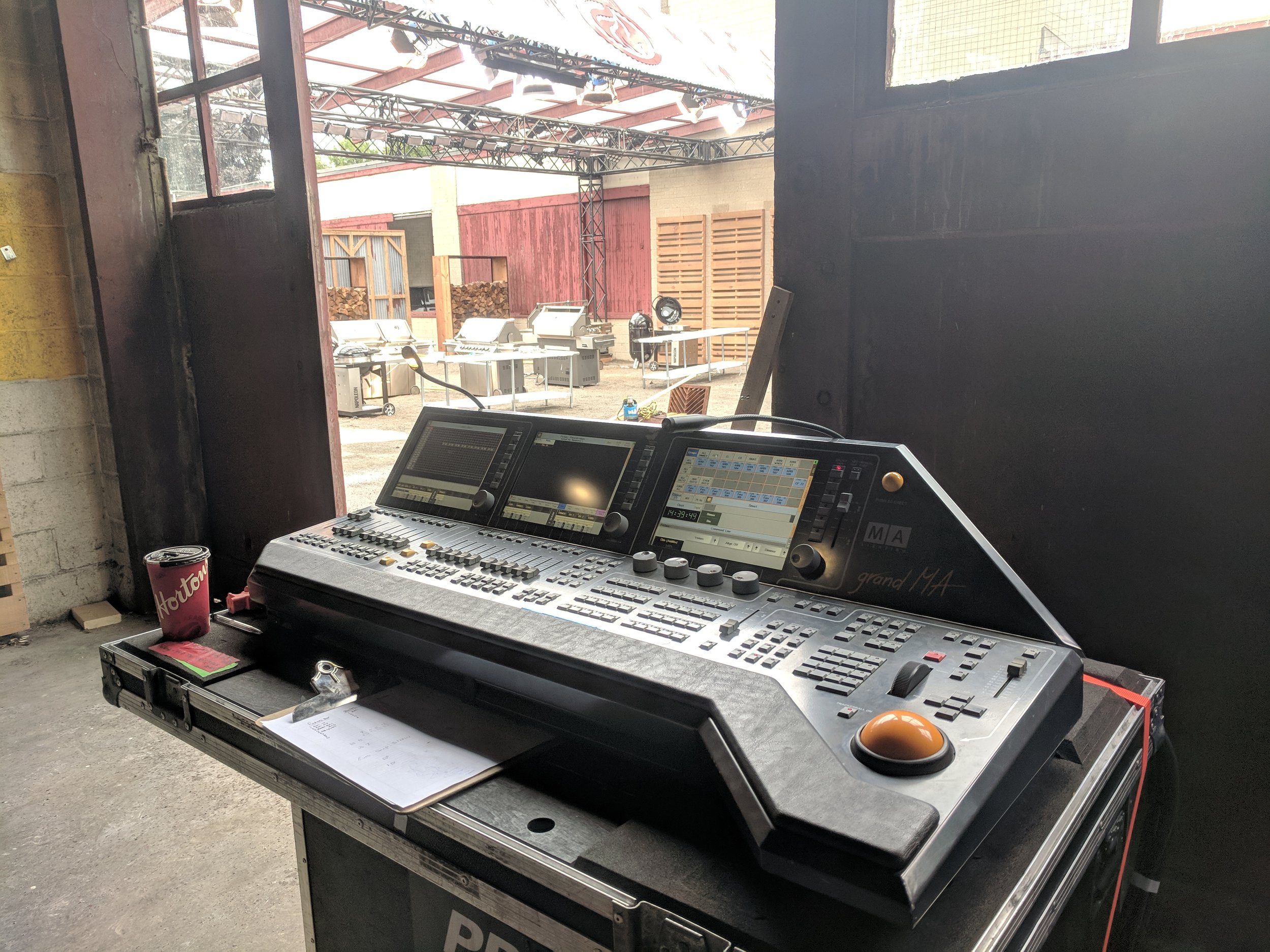  Fire Masters 
Photo Credit: Anthony Headley 

Lighting Programming