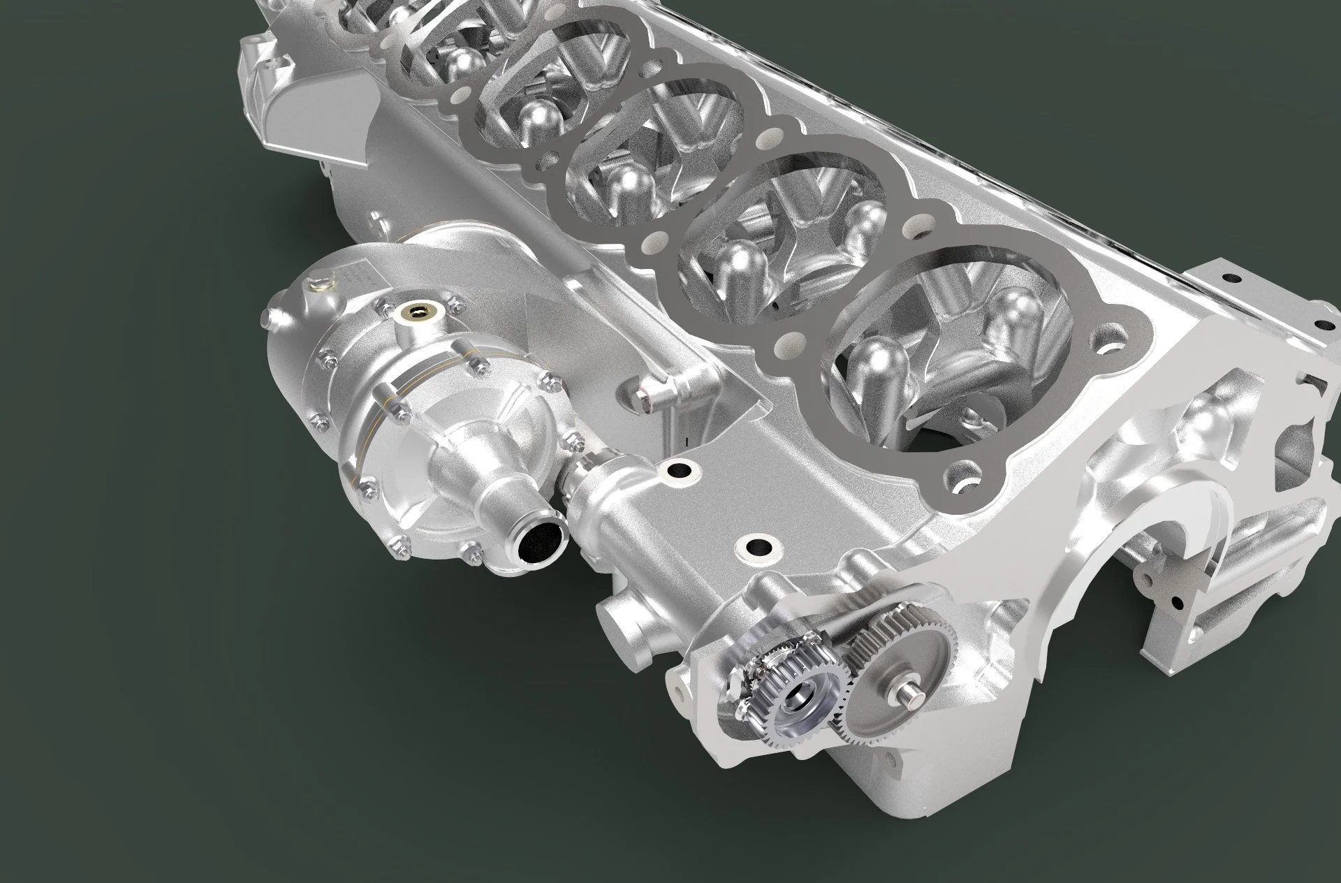 generator bracket and coolant pump.112.jpg