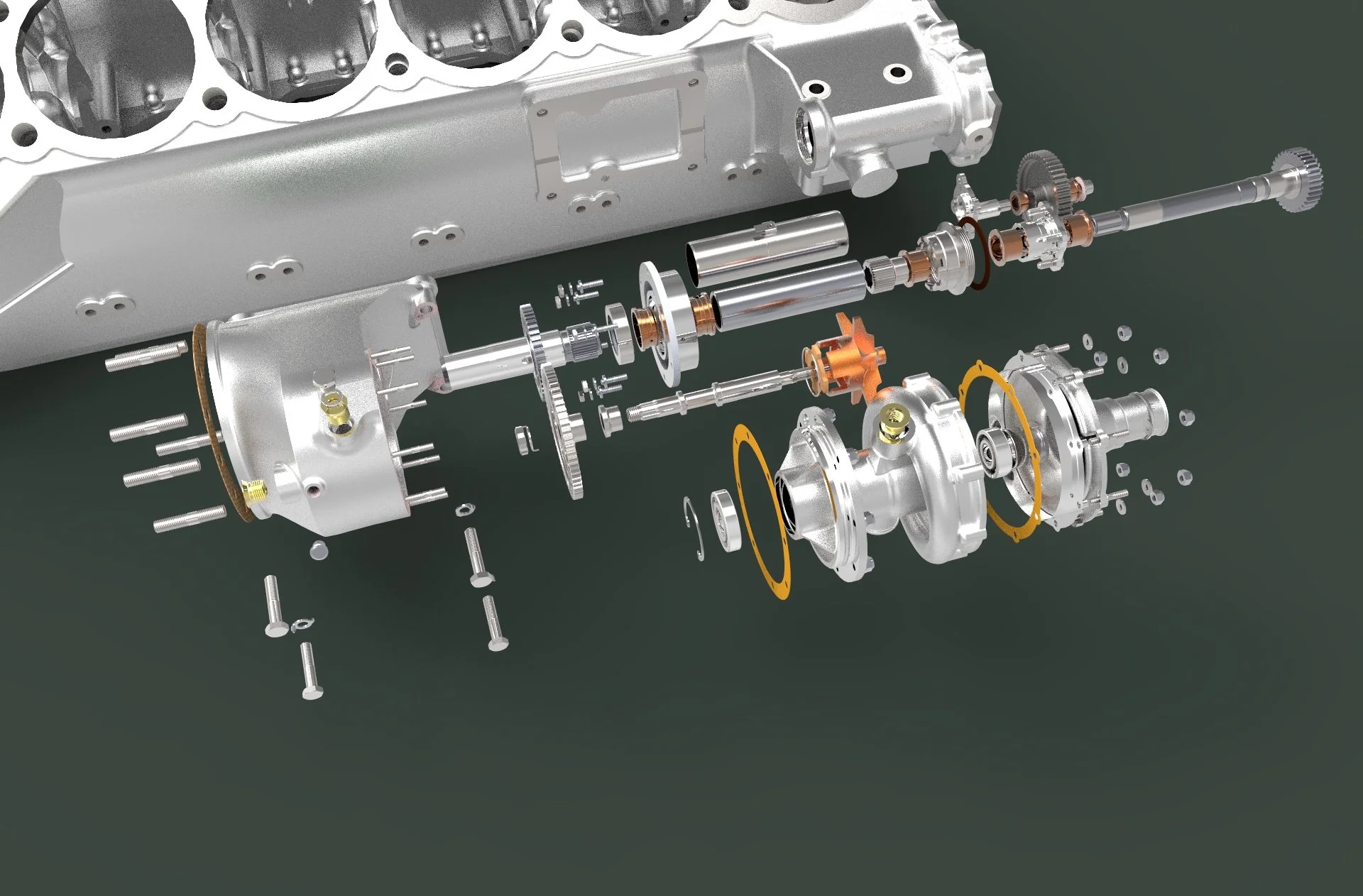 generator bracket and coolant pump.117.jpg