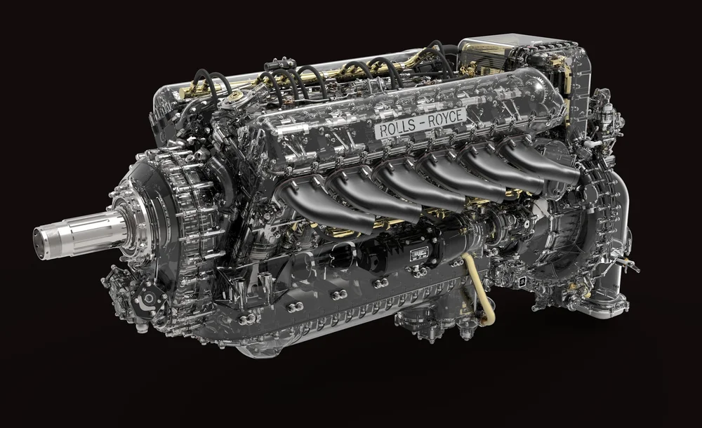 Rolls Royce Merlin Engine Cutaway Quarter Scale Merlin