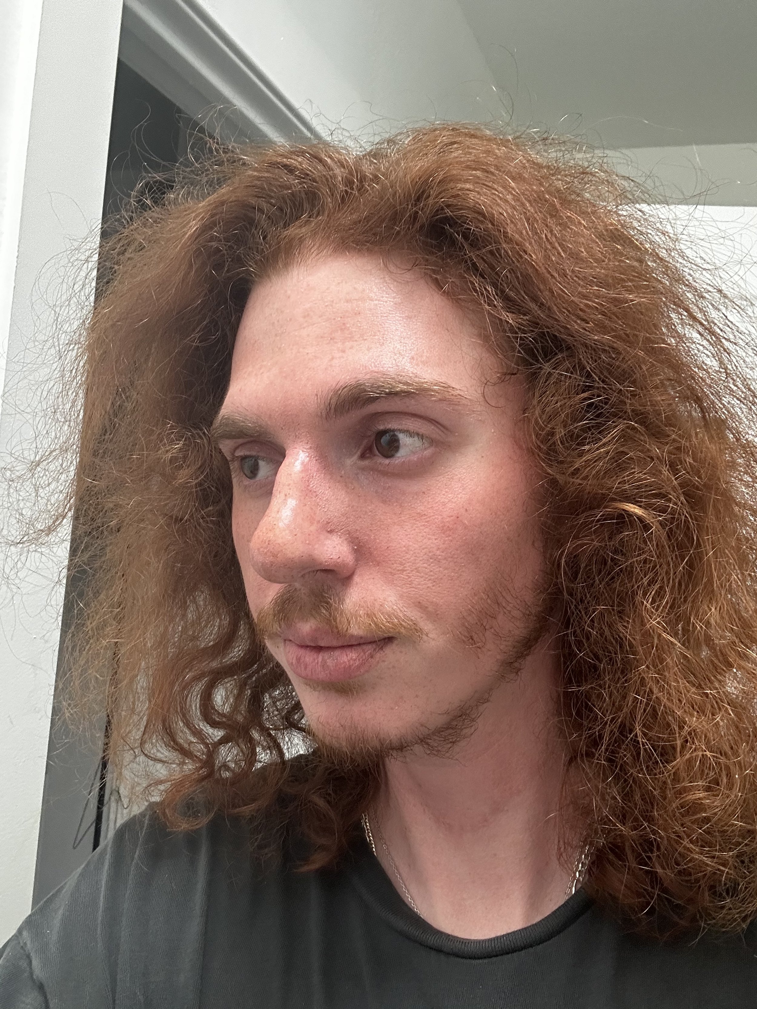 Silicone test nose applied