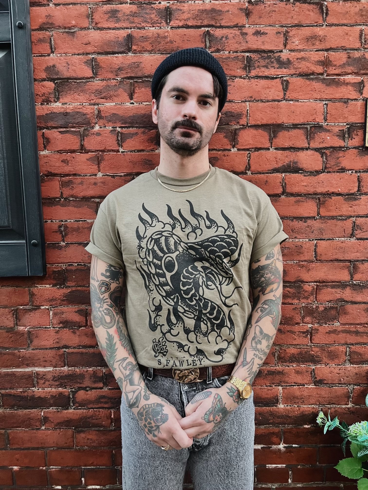 Cobra Tee in Prairie Dust