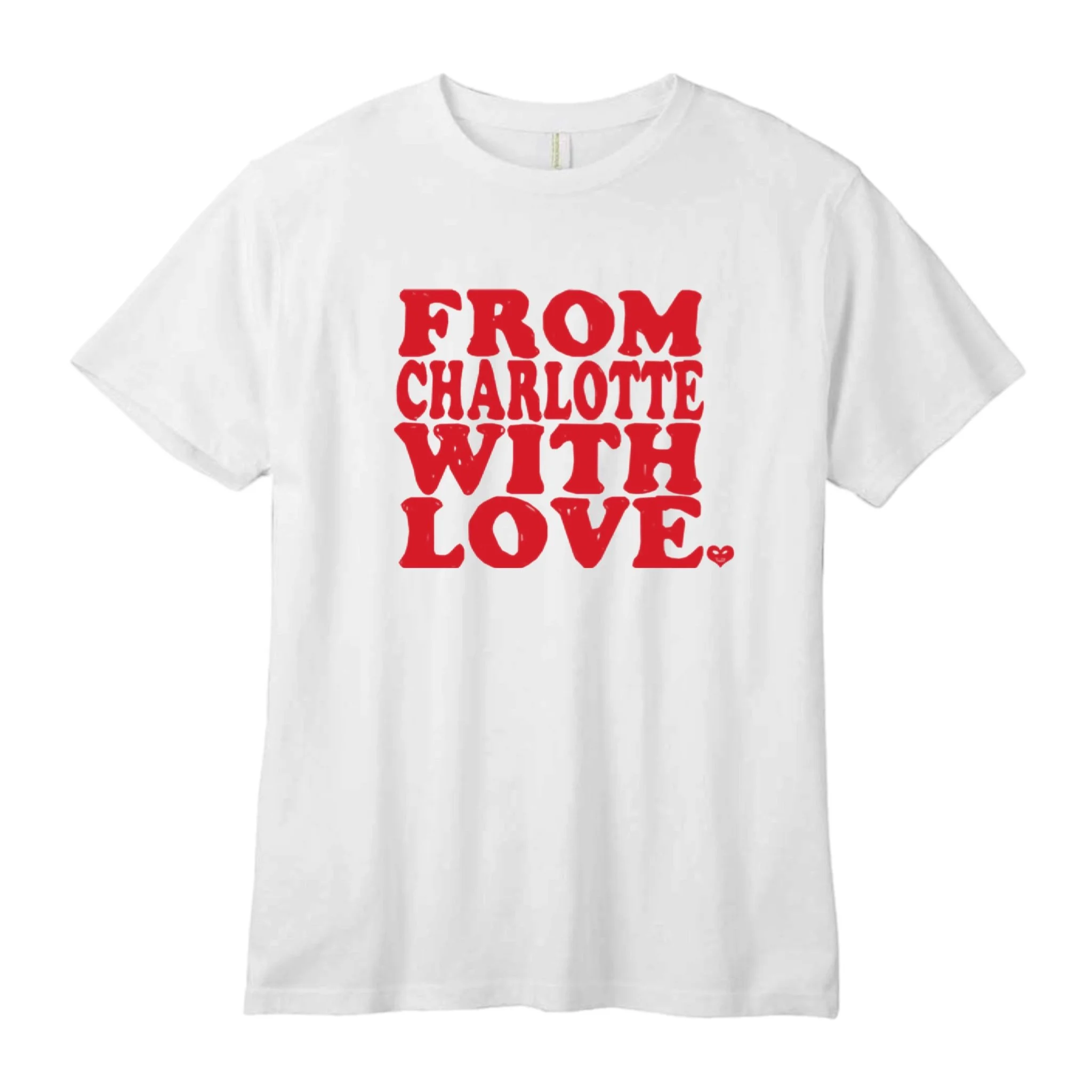 FCWL LOGO TEE - WHITE & RED