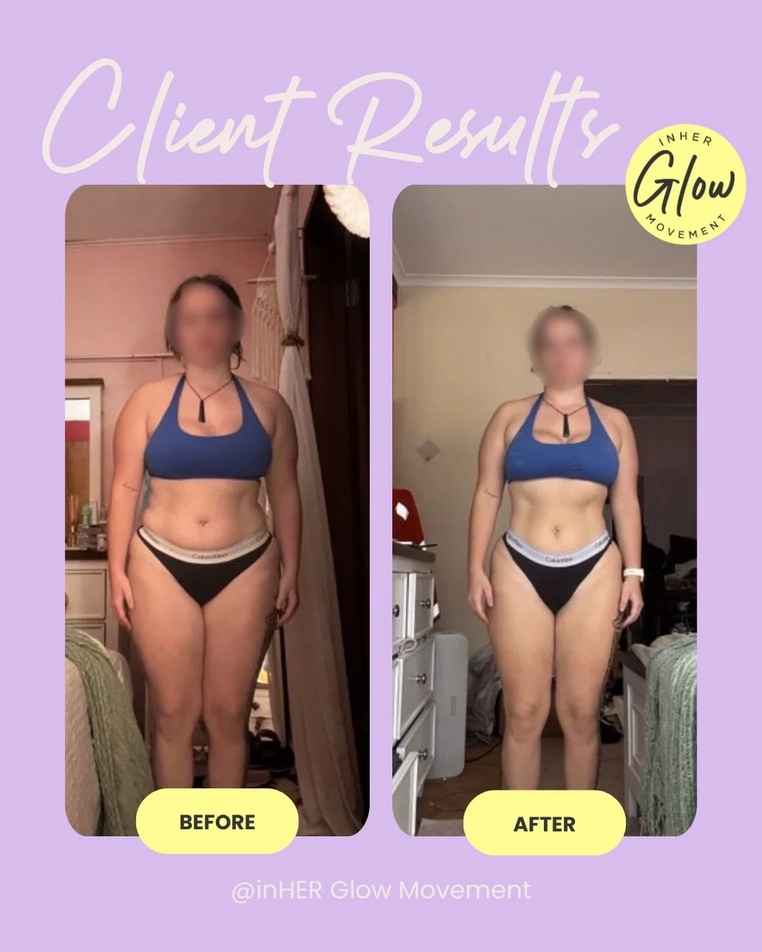 It&rsquo;s been an absolute pleasure working with Hayley since January 🤍 her results truly speak for themselves.

Nearly 10kg down 👏 and the best part? 
Nothing extreme.
No crazy restrictions, no over-the-top training &mdash; just consistency, buil