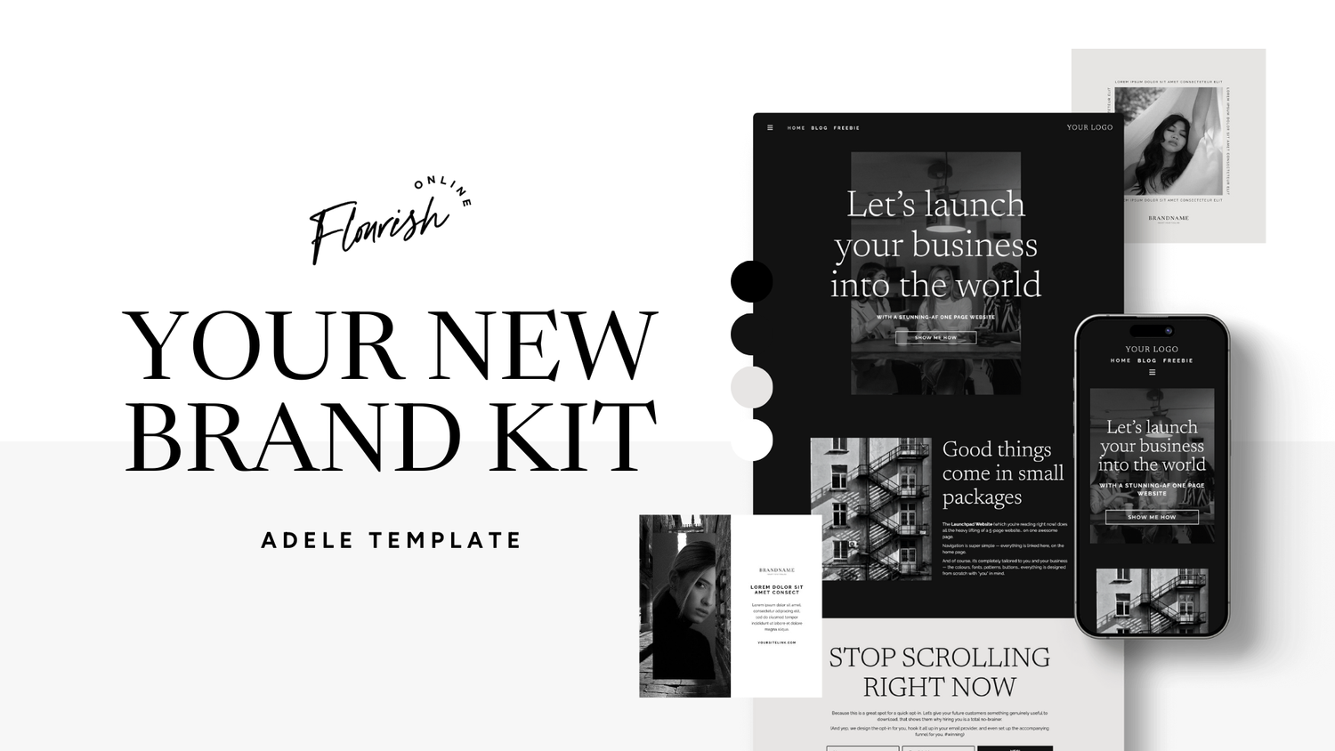 Shop Brand Kits Flourish Online Shop brand kits flourish online