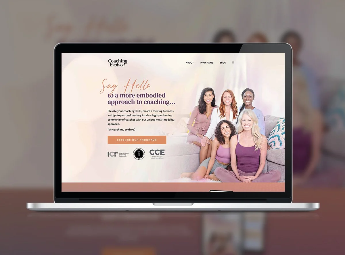 Natalie MacNeil | Best Business Coach Websites Home Page