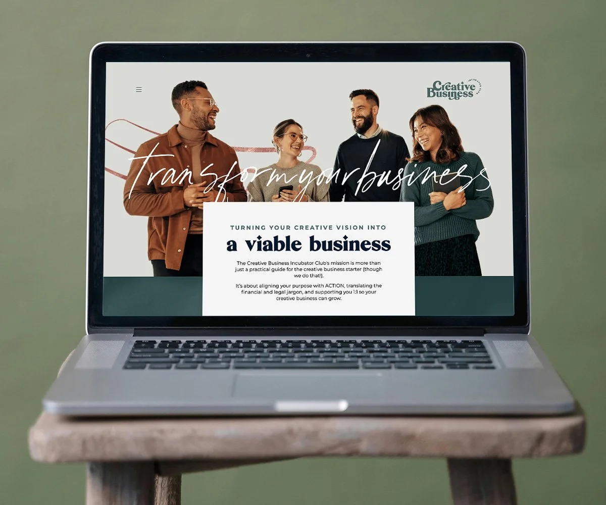 Renee Minchin | Business Coach Website Design
