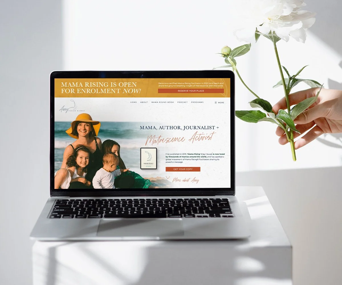 Amy Taylor-Kabbaz | Business Coach Website Design