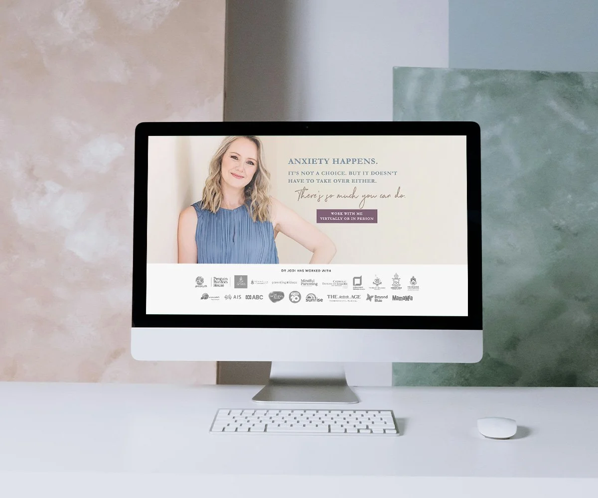 Dr Jodi Richardson | Business Coach Website Design