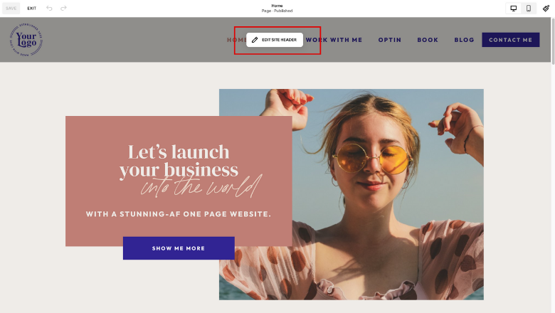 How to Launch your Squarespace Website + Checklist | SetSiteTitleandAddLogo2