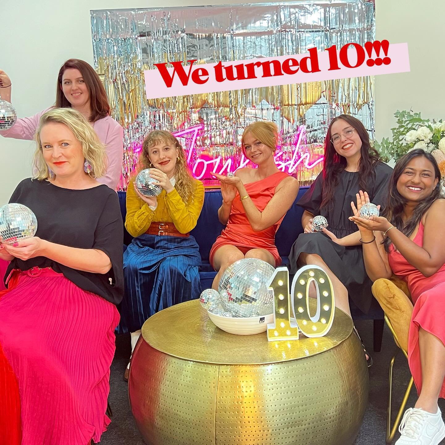 We turned 10!

🎂In February, Flourish Online clocked over a pretty big milestone and we celebrated our 10th Birthday!&nbsp; We celebrated with champers, cake and some general craziness in our beautiful new studio space.

Truth:&nbsp; I was completel