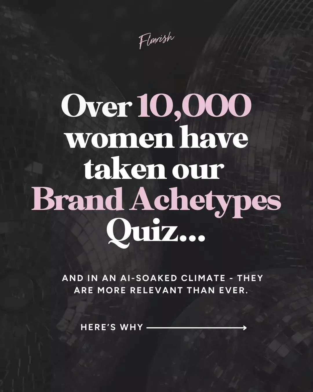 Over 10,000 women have taken our Brand Achetypes Quiz&hellip;  

And in an AI-soaked climate - they are more relevant than ever.   Here&rsquo;s why >>>