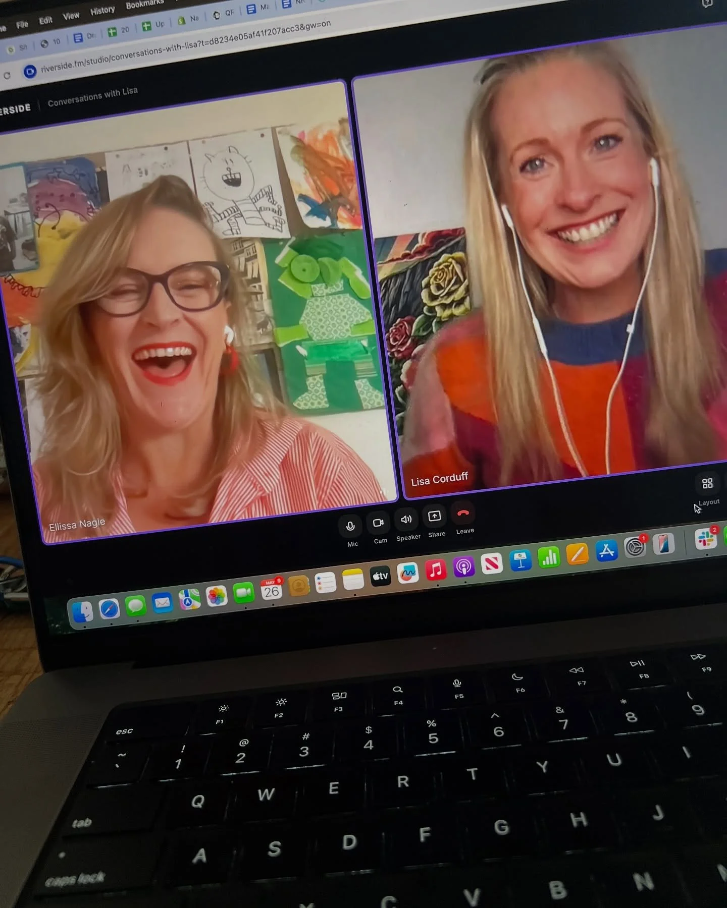 This is how it feels to be working on a side project with one of your besties and long term clients. 

@lisacorduff and I met when I ran a playgroup for expats (note: she wasn&rsquo;t an expat - I technically wasn&rsquo;t either) back in 2012. 

Over