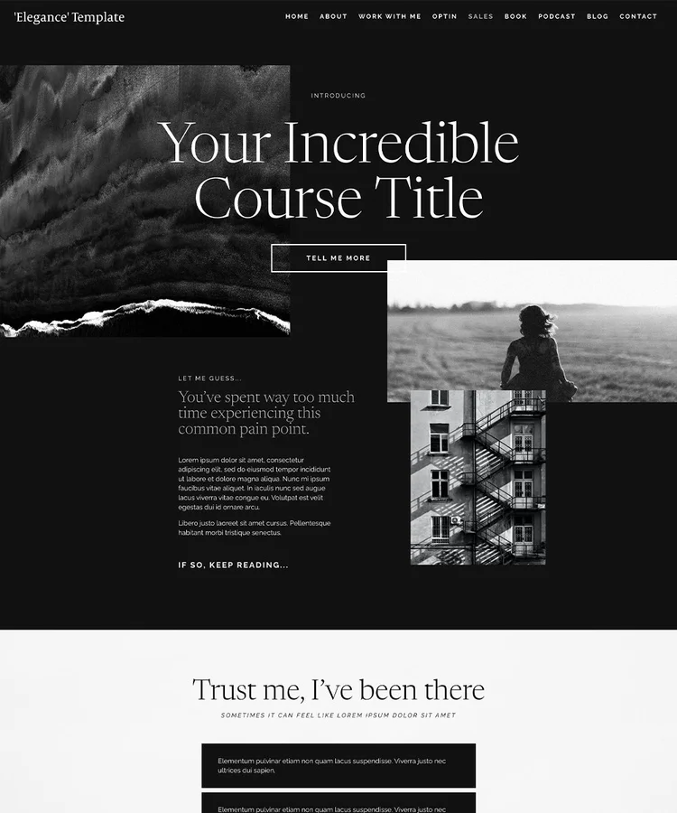 Contact Page Template Word