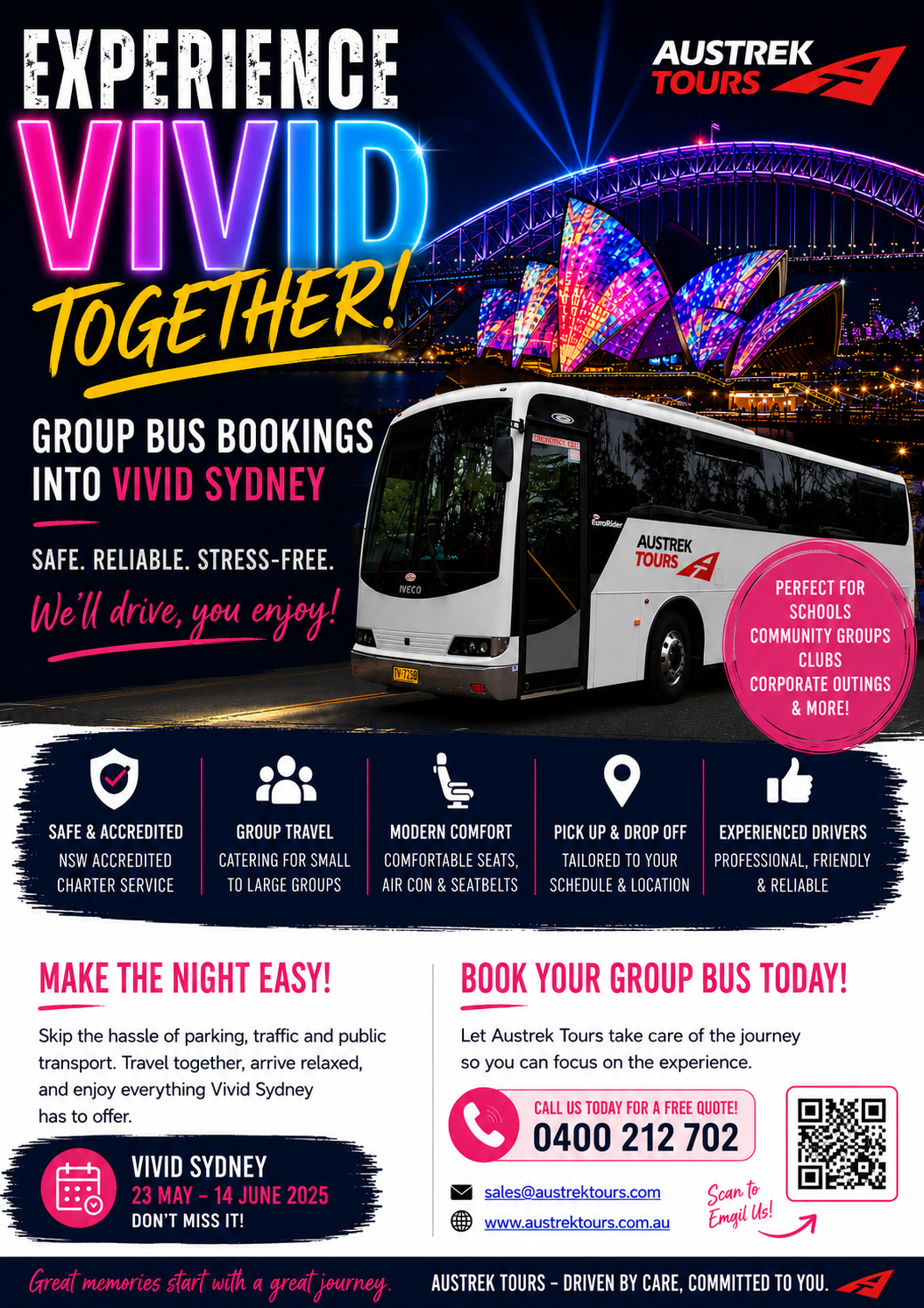 We’re off to Vivid Sydney