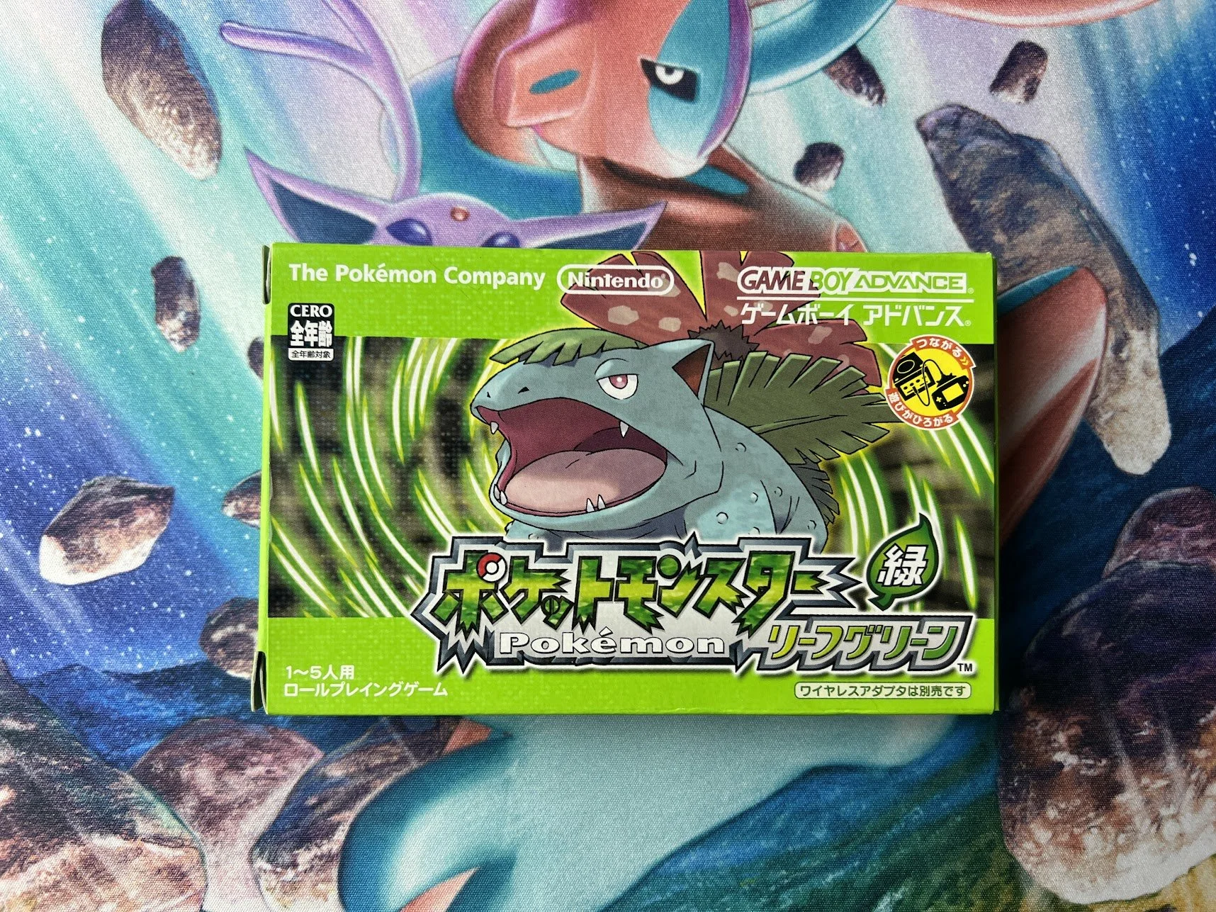 ゲームボーイアドバンス - GBA★POKEMON LEAFGREEN VERSION 海外版 英語版 GBA☆POKEMON LEAFGREEN VERSION 海外版 英語版