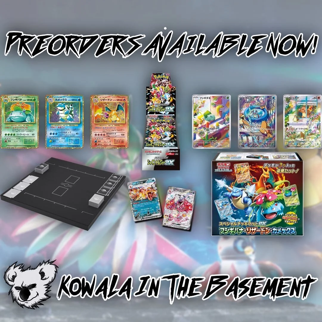 There have been a lot of amazing releases in Pok&eacute;mon lately and if you&rsquo;re looking for a one stop shop for all of your collectible needs, make sure to check out kowalainthebasement.com! 

These are just some of the collectible products we