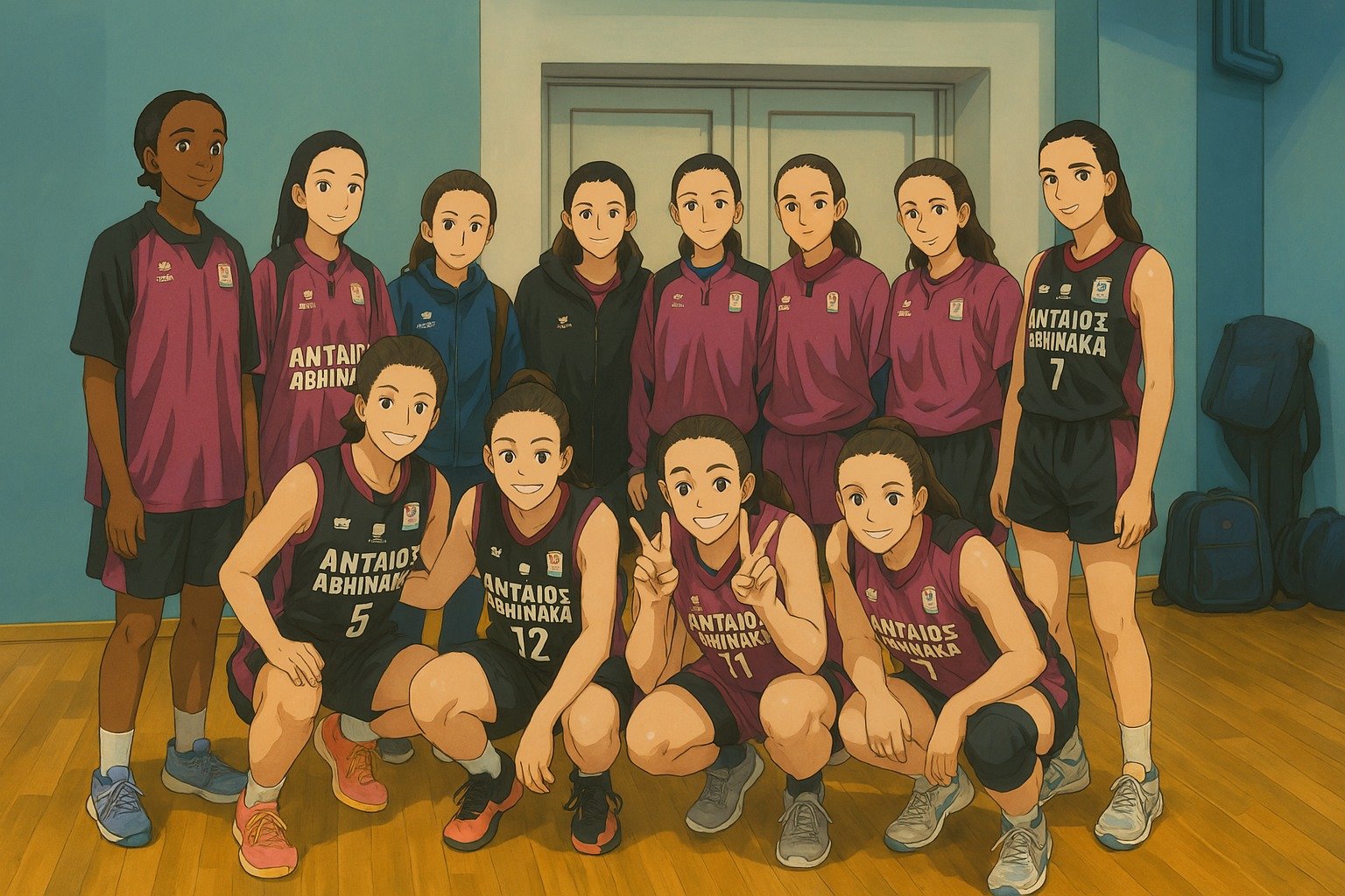 Antaios team 🏀❤️