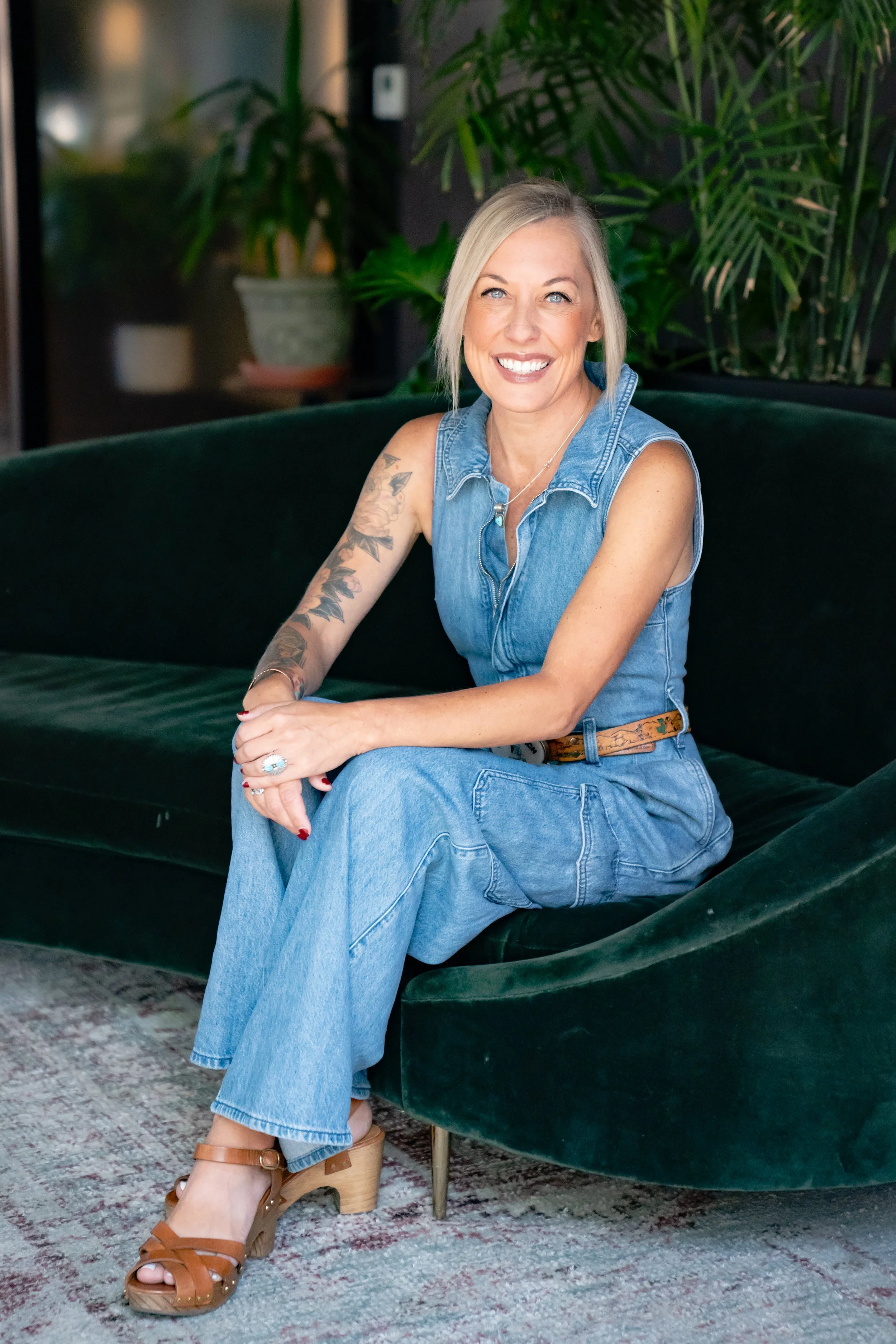 A compassionate portrait of an online life transition coach and spiritual grief therapist licensed in Colorado.