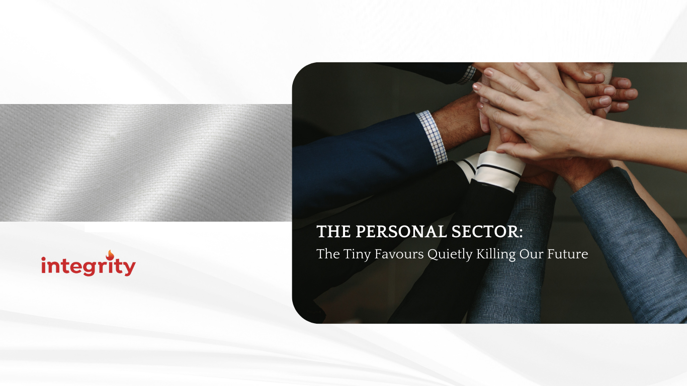 The Personal Sector: The Tiny Favours Quietly Killing Our Future
