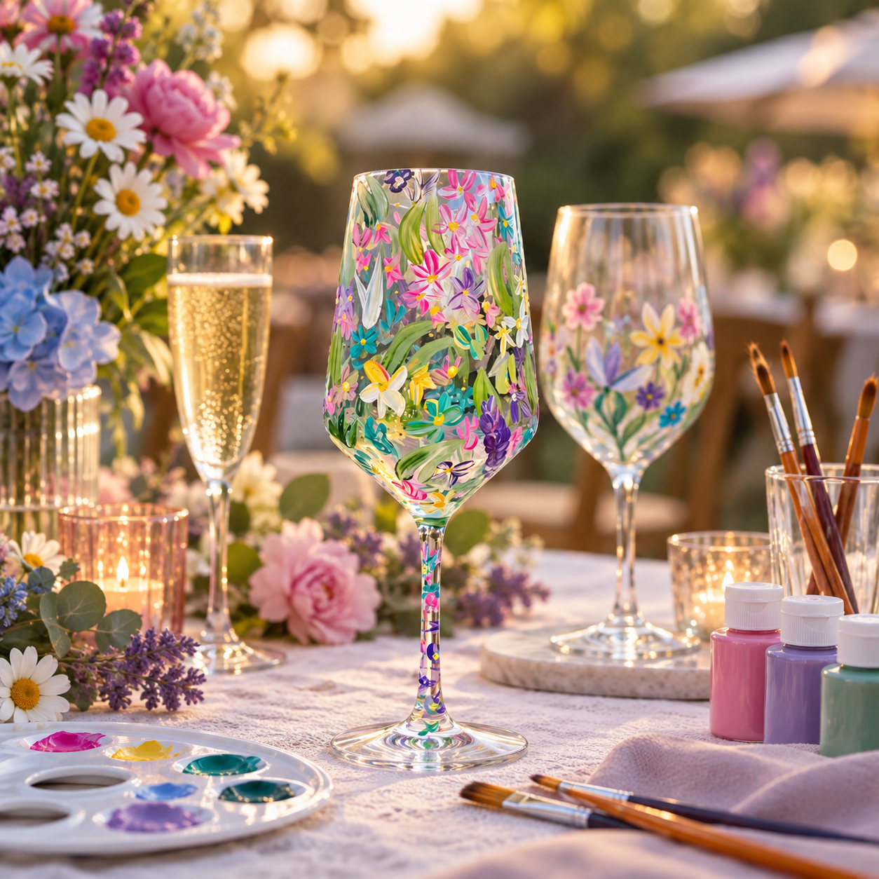 Sip & Paint: Wine Glass Edition 🎨🍷