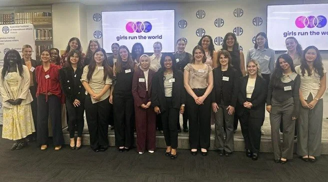 The Girls Run the World Melbourne (GRTW) 2026 Launch Event was a success! 🎉

The Launch Event hosted at the Australian Institute of International Affairs Victoria (AIIA VIC) brought together over 70 guests, connecting our 2026 Cohort with representa