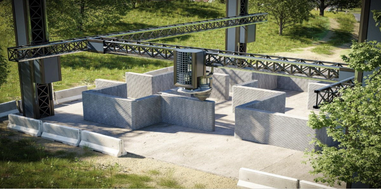 3D-Printing Concrete