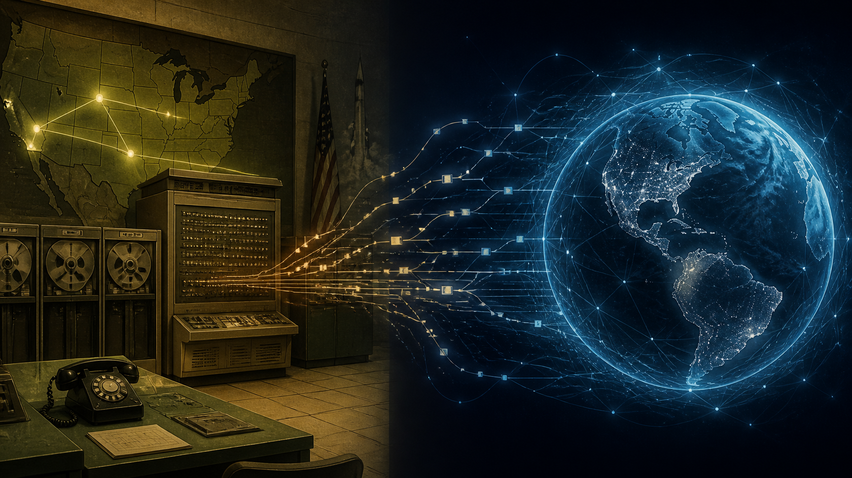 How the Cold-War Gave Birth to the Internet&nbsp;